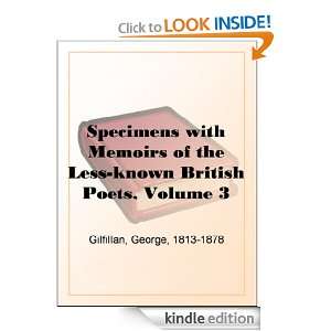   British Poets, Volume 3 George Gilfillan  Kindle Store