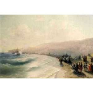 Hand Made Oil Reproduction   Ivan Aivazovsky   32 x 22 