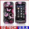 Pink Leopard Bling Hard Case Cover For LG Vu Plus GR700  