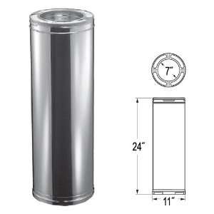   DuraPlus HTC Stainless Steel Chimney Pipe   C9121SS 
