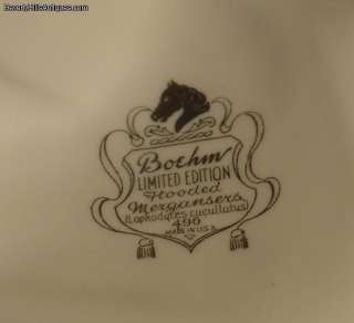 Boehm Bird Porcelain Pair Hooded Mergansers # 496  