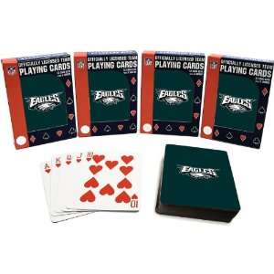   Philadelphia Eagles Playing Cards  4 Pack