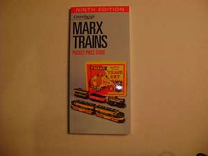 Greenbergs Ninth Edition Marx Trains Price Guide 2012  