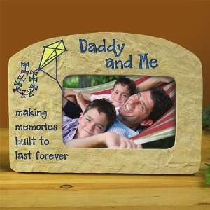  Abbey Press Daddy And Me Resin Stone Texture Photo Frame 