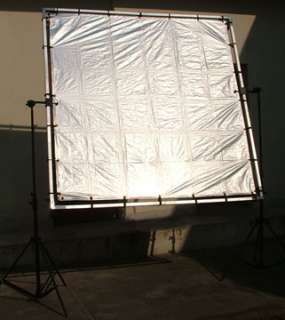 Reflective diffusion fabric for 6x6 butterfly frame  