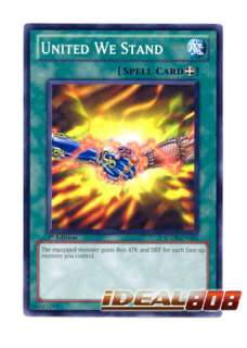 YUGIOH United We Stand SDDL EN023 1st Edition Mint x 3  
