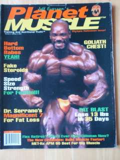 PLANET MUSCLE bodybuilding fitness glutes magazine/FLEX WHEELER/Vol.4 