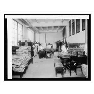  Historic Print (L) Bureau Engraving & Printing hydraulic press 