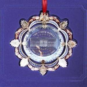  The White House Christmas Ornament 2002 