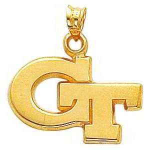  14K Gold Georgia Tech GT Charm College New Arts, Crafts & Sewing