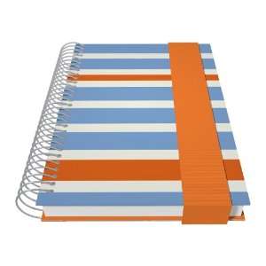  Semikolon A5 Mucho Spiral Notebook, Ciel Sky Blue/Orange 