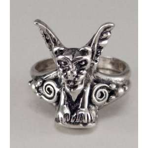  The Italian Gargoyle Ring in Sterling Silver, Made in 