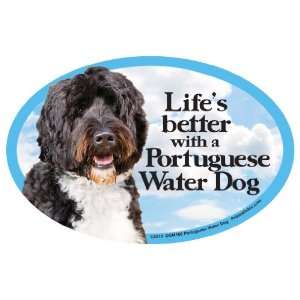  Portuguese Water Dog Oval Dog Magnet for Cars Pet 