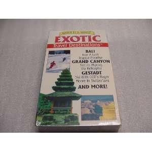  Video Tape of Worlds Most Exotic Travel Destinations Volume 11 Bali 