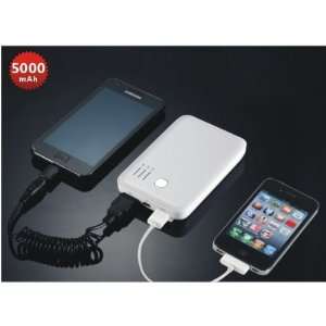  USB 5000MAH Mobile Power Portable Emergency charger for IPad IPhone 