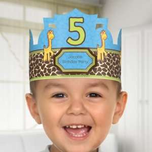    Giraffe Boy   Birthday Party Personalized Hats Toys & Games