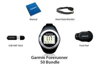 Forerunner 50 Bundle GPS Enabled Sports Watch Bundle New  