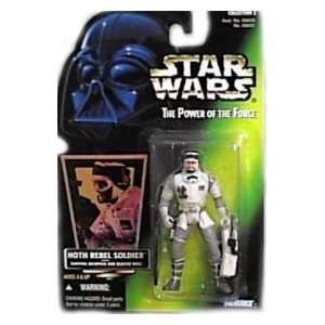   of the Force Green Card Hoth Rebel Soldier Action Figure Toys & Games