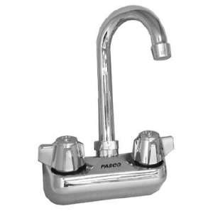   Duty 4 Wall Mount Faucet 6 Gooseneck Spout, Chrome