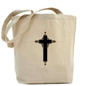  Tote Bag Ornate Cross 