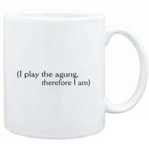 Mug White  i play the Agung, therefore I am  Instruments  