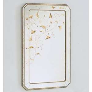  PC8204   Antique Hand Painted Mirror with Antique Gold 