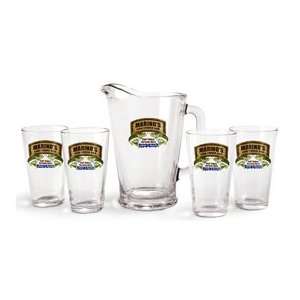  Personalized Fish Finder Set of 4 Glasses Kitchen 