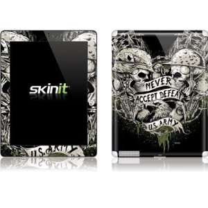 US Army Never Accept Defeat skin for Apple iPad 2 
