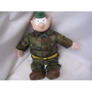  Beetle Bailey Soldier Military Doll Toy 16 Collectible 
