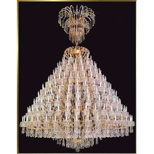 Waria Theresa Chandelier, AR 2993, 160 lights, Gold, 120 wide X 158 