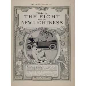 1915 Original Vintage Ad Oldsmobile Olds Eight Car Auto 