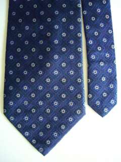 8332 PAUL FREDRICK Silk Necktie Mens Blue Stone Tie  
