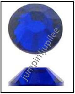 COBALT Blue Swarovski 2028 Flatback Crystal Rhinestones 12 pieces 5mm 