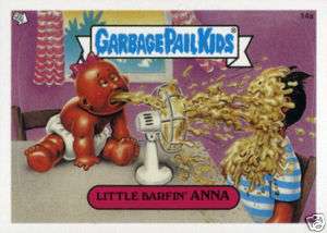 GARBAGE PAIL KIDS ANS1 14a LITTLE BARFIN ANNA small  