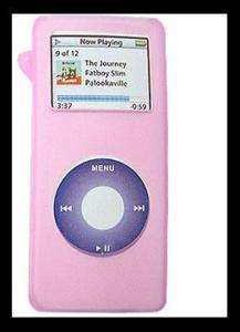 New Pink Skin Cover Case for Apple iPod Nano 2nd Gen  