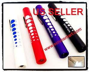 LED Disposable Pen Light Penlight Pupil Guage US Free & Fast ship 