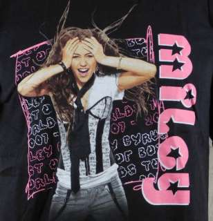 Miley Cyrus Hannah Montana Best Of Both Worlds Tour Mens T shirt 