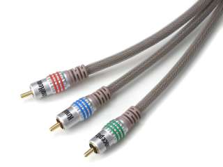   Double Shieled OFC Component Video Cable Gold Plated 25 8M  