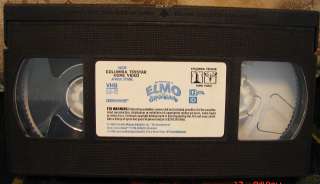 Sesame Street The Adventures of Elmo in Grouchland Vhs $3 Ship 1 or $5 