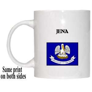  US State Flag   JENA, Louisiana (LA) Mug 