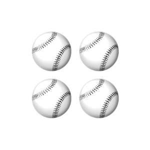  Baseball   MLB   3D Domed Set of 4 Stickers Badges Wheel Center 