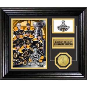  Boston Bruins Stanley Cup Champions Desktop Coin Photo 