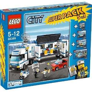  Lego City   Super Pack Police 5 in 1   66389 Toys & Games