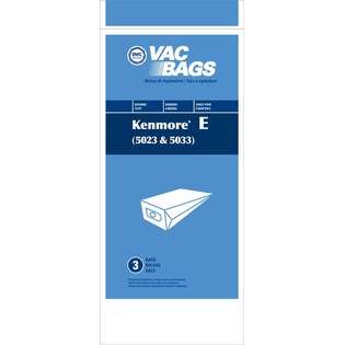 Generic Kenmore Kenmore Type E Canister Vacuum Bags Fits 5023 & 5033 