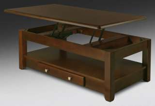   Occasional Tables Lift Top Cocktail Table    Furniture Gallery
