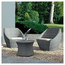 Buy New York Stacking Set, Grey from our Conservatory Furniture Sets 