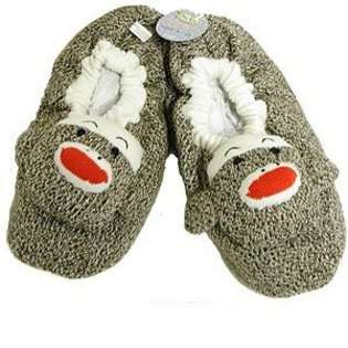 Think of It Adult Sock Monkey Slippers by Think of It 
