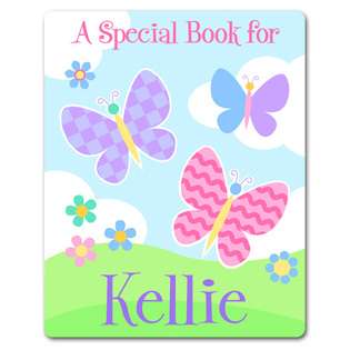 Olive Kids Butterfly Garden Personalized Kids Book Plate By Olive Kids