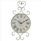 New Haven Hand& 45;Forged Scroll Wall Clock