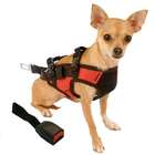   Industries 97995 X Small Dog Safety Harness with Adapter   Red
